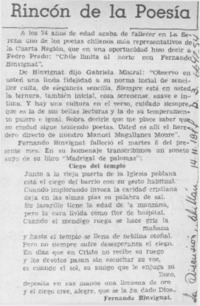 Rincón de la poesía