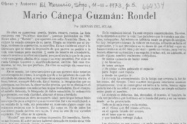 Mario Cánepa Guzmán: Rondel