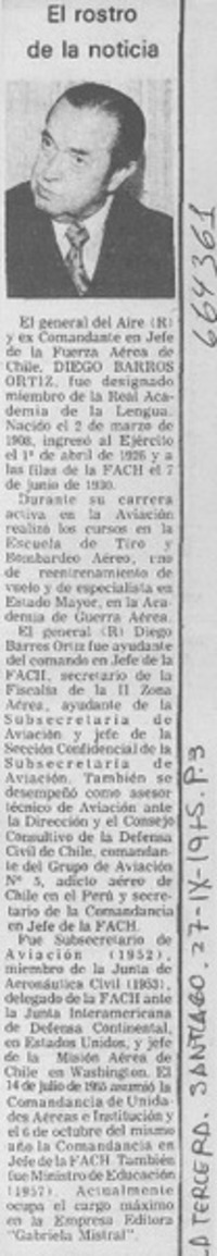 El Rostro de la noticia.