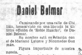 Daniel Belmar