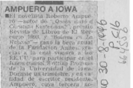 Ampuero a Iowa.