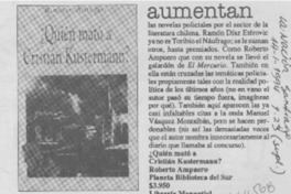 Aumentan las novelas policiales por el sector de la literatura chilena.