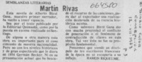 Martín Rivas