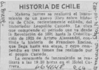 Historia de Chile.