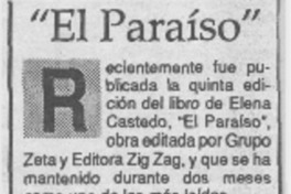 El Paraíso.