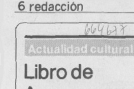 Libro de Araya.