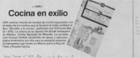 Cocina en exilio.