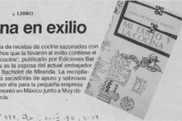 Cocina en exilio.