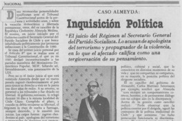 Inquisición política