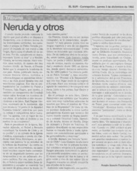 Neruda y otros