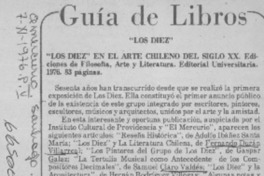 Guía de libros.  [artículo]