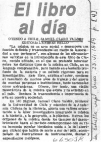 El libro al día.  [artículo]