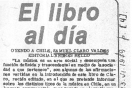 El libro al día.  [artículo]