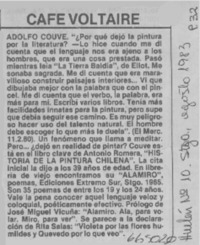 Café voltaire.  [artículo]