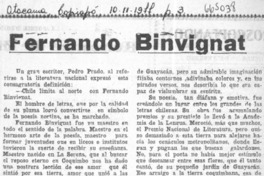 Fernando Binvignat.  [artículo]