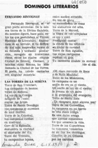 Domingos literarios.  [artículo]