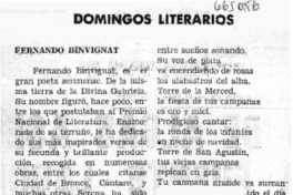 Domingos literarios.  [artículo]