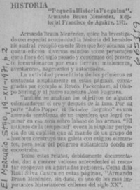 Pequeña historia fueguina".  [artículo]