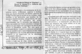 "Método de dibujo de máquinas".  [artículo]