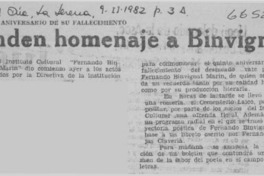 Rinden homenaje a Fernando Binvignat.  [artículo]