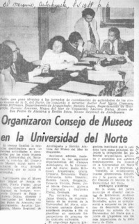 Organizaron Consejo de Museos en la Universidad del Norte.
