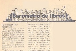 Presencia de Portales.