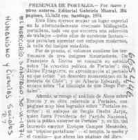 Presencia de Portales.