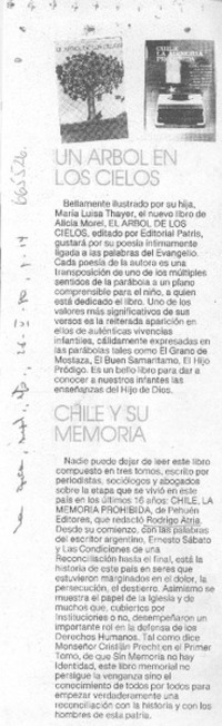 Un Árbol en los cielos.