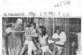 "Lautaro" lanza grito de guerra en "chilenazo".  [artículo]