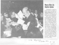 Nuevo libro de Andrés Aylwin.