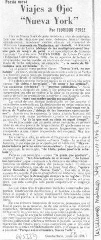 Viajes a ojo: "Nueva York"