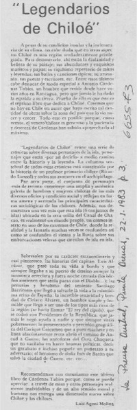 Legendarios de Chiloé"