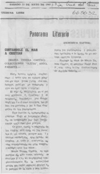 Contándole el mar a Cristian