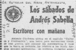 Escritores con mañana