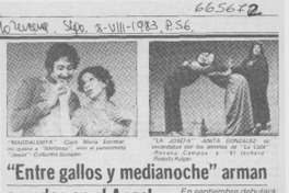 Entre gallos y medianoche" arman enredos en el Angel