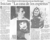 Inician "la casa de los espíritus".