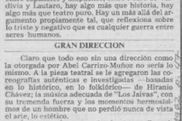 Inteligente obra y hábil montaje : [comentario]