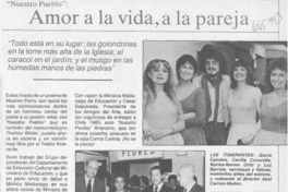 Amor a la vida, a la pareja