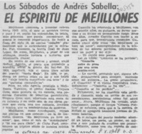 El Espíritu de Mejillones.