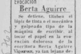 Berta Aguirre