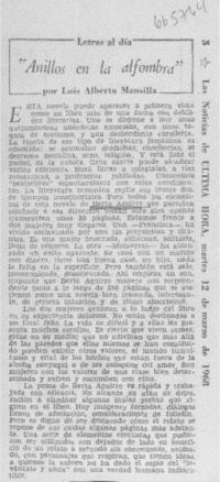 Anillos en la alfombra