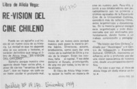 Re-visión del cine chileno.
