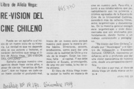 Re-visión del cine chileno.