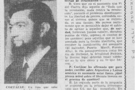 Un peón más en la gran tarea de la revolución