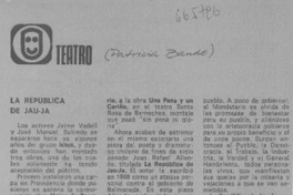 La república de Jauja