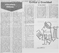 Crítica y crueldad