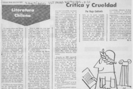 Crítica y crueldad