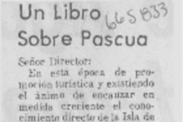 Un libro sobre Pascua