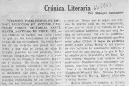 Crónica literaria