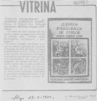 Cuentos folklóricos.